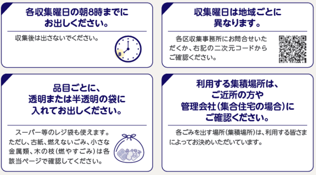 ゴミの出し方