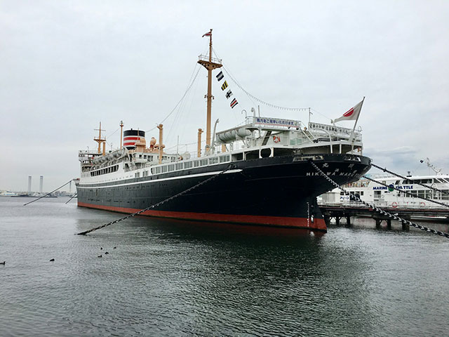 日本郵船氷川丸の写真