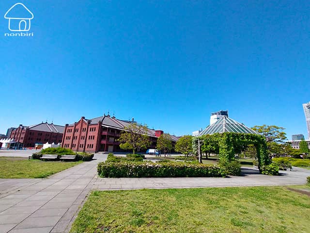 赤レンガ倉庫の写真